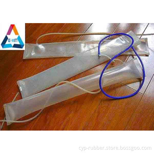 high quality double gas mouth sillicon rubber gas bag